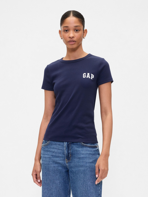 Набір футболок жіночих GAP 823170-00 XXS 3 шт Різнокольоровий (1200146583453) - зображення 2