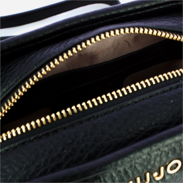 Torebka crossbody damska mała Liu Jo AF5036E0027 22222 Czarna (800070345556) - obraz 4
