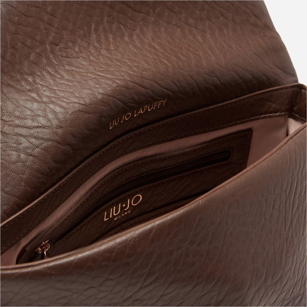 Torebka crossbody damska z łańcuszkiem Liu Jo AF5138E0161 90912 Brązowa (800070345575) - obraz 7