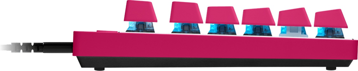 Klawiatura przewodowa Logitech G PRO X TKL RAPID Gaming Linear USB Magenta (920-013253) - obraz 4