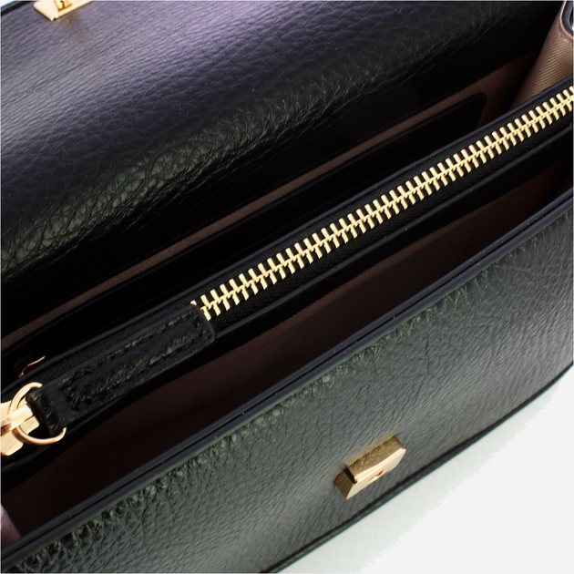 Torebka crossbody damska mała z łańcuszkiem Liu Jo AF5158E0027 22222 Czarna (800070345563) - obraz 4
