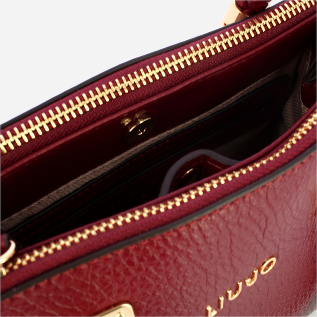 Torebka crossbody damska mała Liu Jo AF5163E0027 91726 Czerwona (800070345534) - obraz 5