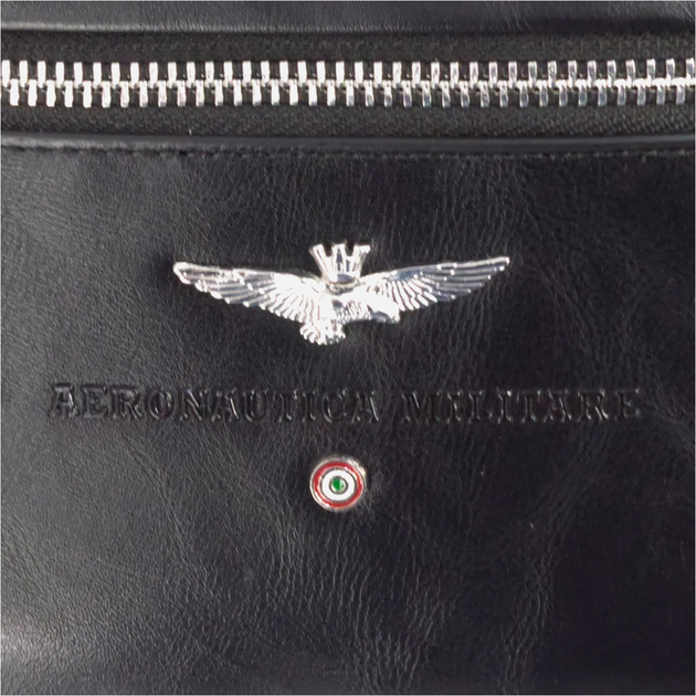 Saszetka nerka męska Aeronautica Militare Performance AM561-NE Czarna (800070343731) - obraz 4