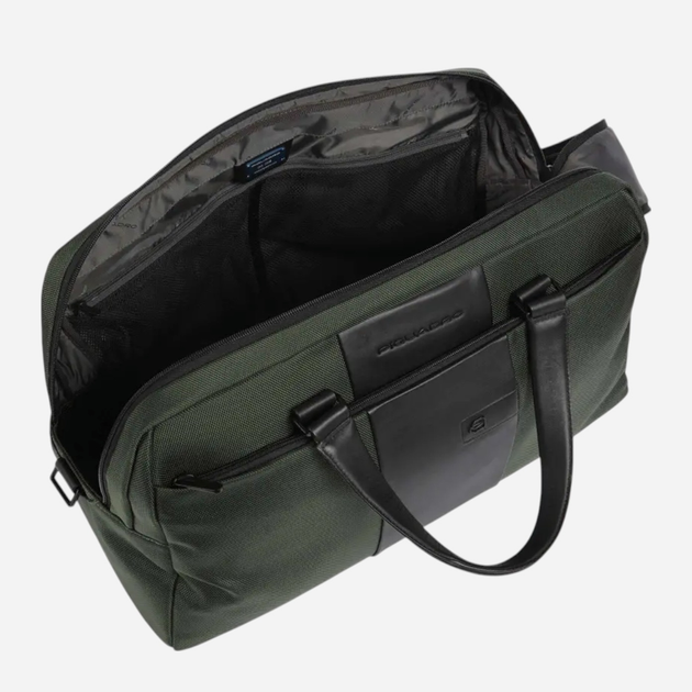 Спортивна сумка тканинна Piquadro BV6730BR2/VE2 Зелена (800070332722) - зображення 3