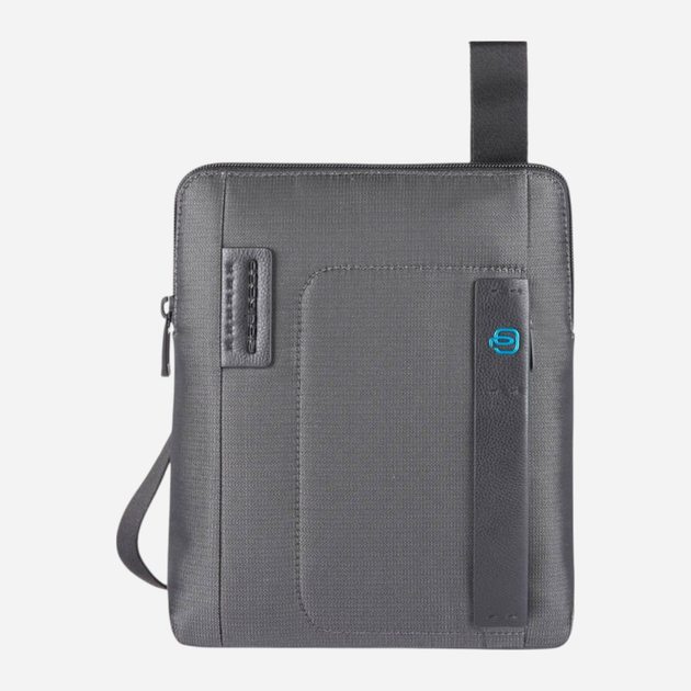 Torba listonoszka przez ramię męska materiałowa Piquadro CA1358P16/CHEVGR Szara (800070117837) - obraz 1