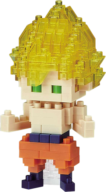 Конструктор Nanoblock Dragon Ball Сон Гоку Супер Сайан 130 деталей NBDB_007 (4972825213469) - зображення 2