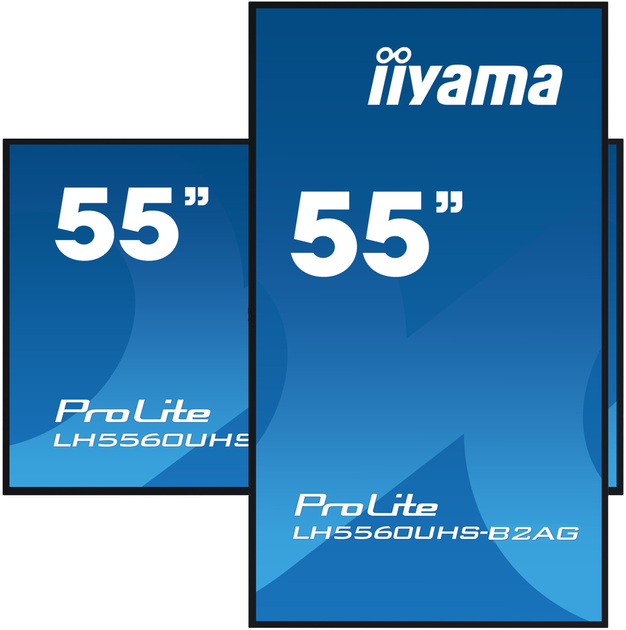 Monitor 55" iiyama ProLite LH5560UHS-B2AG - obraz 4