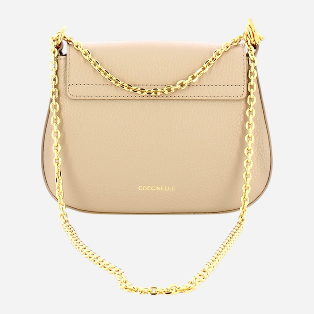 Torebka crossbody damska ze skóry naturalnej mała Coccinelle Talea E5D0K550190 N80 Różowa (800070342980) - obraz 2