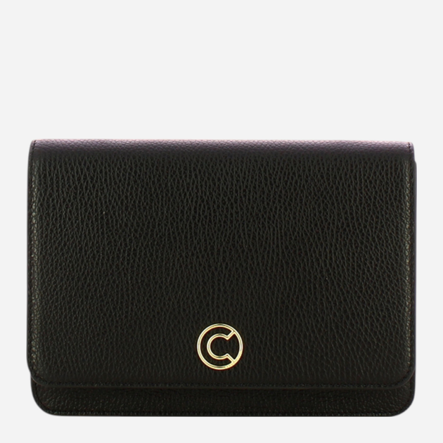 Torebka crossbody damska ze skóry naturalnej mała Coccinelle Tulip E5D2K550180 001 Czarna (800070342982) - obraz 1