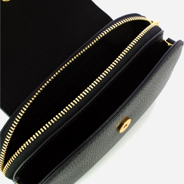 Torebka crossbody damska ze skóry naturalnej mała Coccinelle Coccinellefaint E5DJK550180 001 Czarna (800070342939) - obraz 5