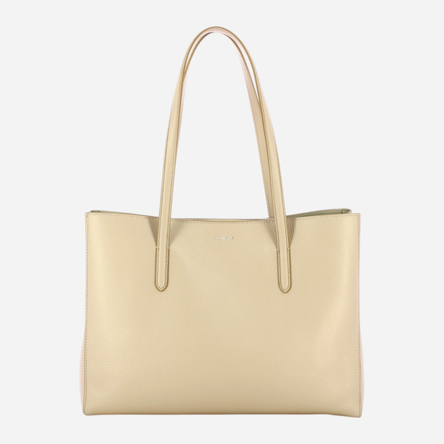 Torebka shopper ze skóry naturalnej Coccinelle Coccinelleswap E1DVF110180 N80 Różowa (800070342923) - obraz 1