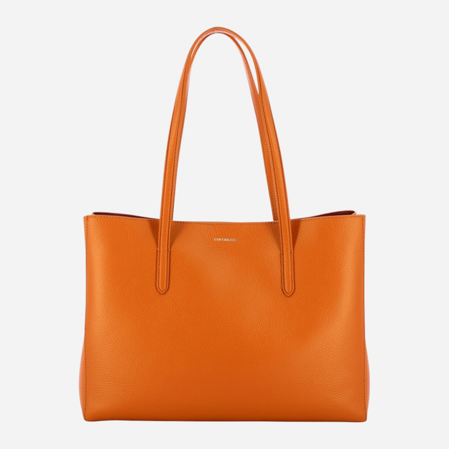 Torebka shopper ze skóry naturalnej Coccinelle Coccinelleswap E1DVF110180 W12 Brązowa (800070342925) - obraz 1