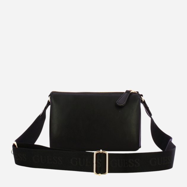 Torebka crossbody damska mała Guess Bogue HFLG9158700 BLA Czarna (800070346611) - obraz 2