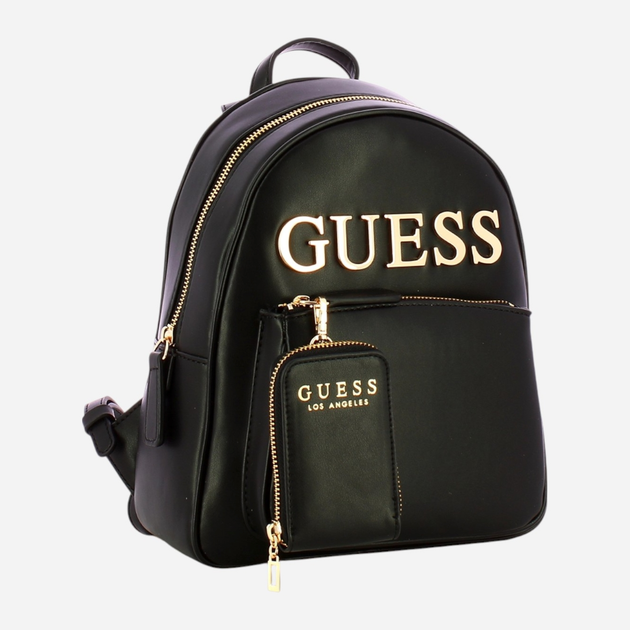 Рюкзак жіночий зі штучної шкіри Guess Beacon HFVG9035300 BLA Чорний (800070346622) - зображення 3