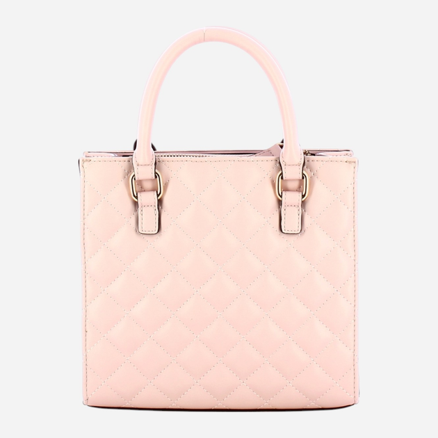 Сумка крос-боді через плече жіноча зі штучної шкіри маленька Guess Alazne HWALAZP3504 POW Рожева (800070346615) - зображення 2
