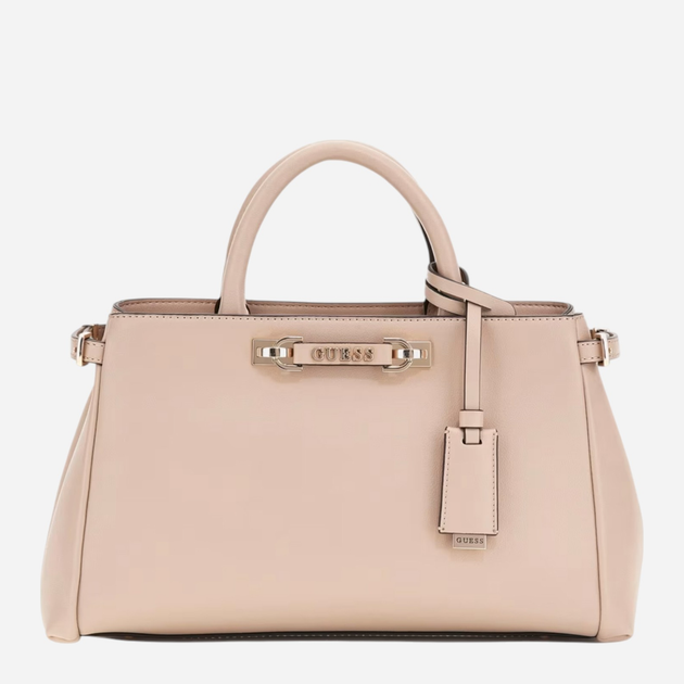Сумка крос-боді через плече жіноча зі штучної шкіри середня Guess Lefia HWBG9644060 SIT Сіра (800070344317) - зображення 1