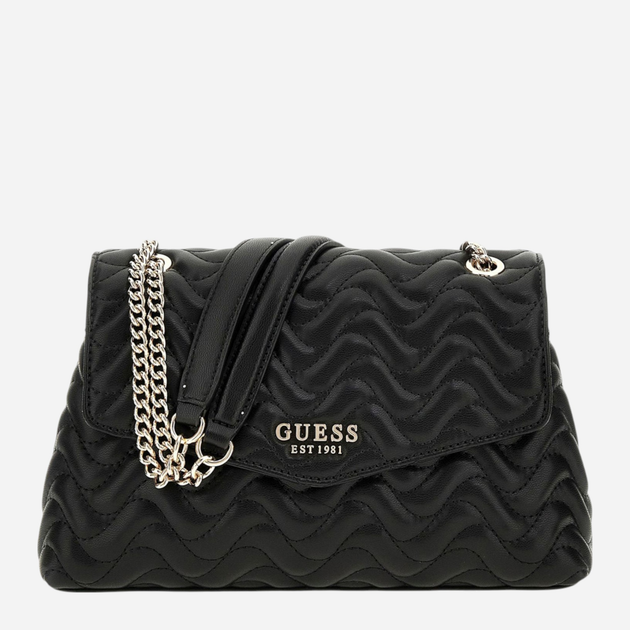 Torebka damska Guess Melisandra HWQG9653210 BLA Czarna (800070344339) - obraz 1