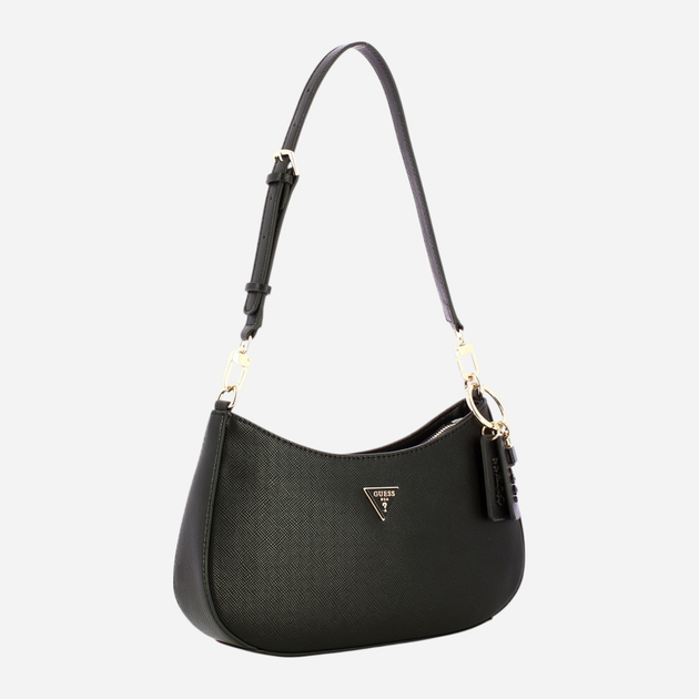 Torebka bagietka damska Guess Noelle HWZG9672180 BLA Czarna (800070344351) - obraz 3