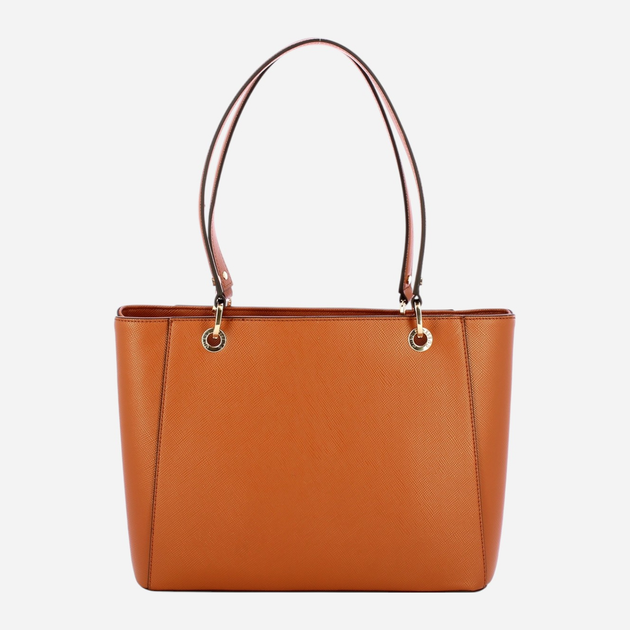 Torebka shopper Guess Noelle HWZG9672250 LGC Brązowa (800070344354) - obraz 2