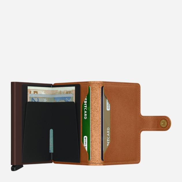 Portfel skórzany RFID Secrid M Brązowy (800070154639) - obraz 2