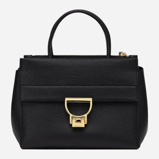 Torebka crossbody damska ze skóry naturalnej mała Coccinelle Arlettis E1MD5180101 001 Czarna (800070331517) - obraz 1