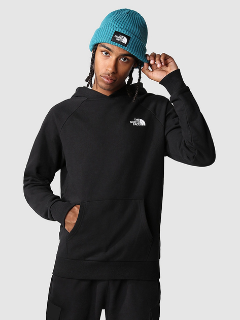 Худі чоловіче The North Face M Raglan Redbox NF0A2ZWUKY41 L Чорне (800070313558) - зображення 1