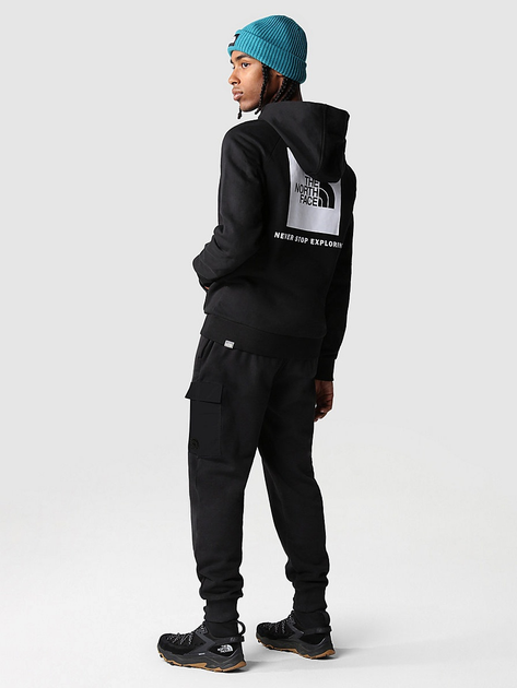Худі чоловіче The North Face M Raglan Redbox NF0A2ZWUKY41 L Чорне (800070313558) - зображення 3