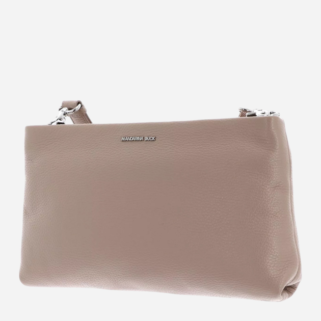 Torebka bagietka damska ze skóry naturalnej Mandarina Duck Mellow P10FZT77 A28 Beżowa (800070341074) - obraz 3