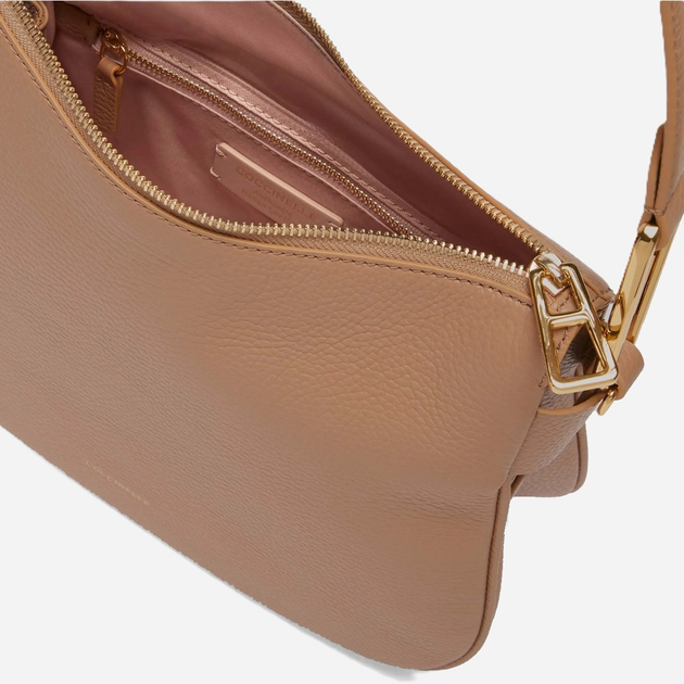 Torebka crossbody damska ze skóry naturalnej Coccinelle E1PQR130201 N71 Brązowa (800070338257) - obraz 4
