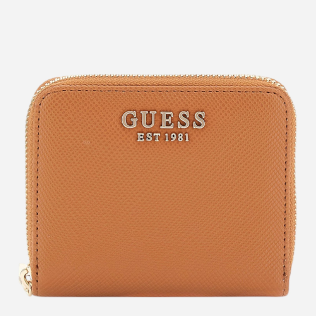 Гаманець жіночий зі штучної шкіри Guess Laurel SWZG7459137 LGC Світло-коричневий (800070344362) - зображення 1