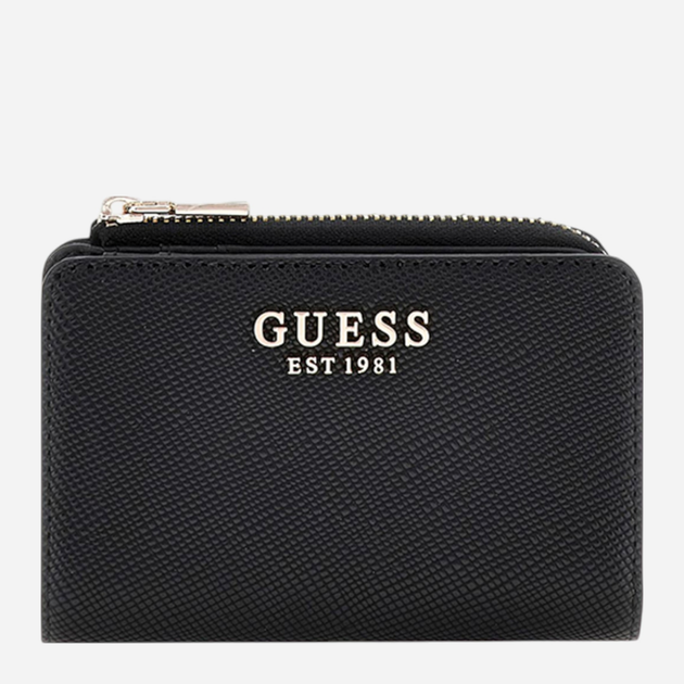 Гаманець жіночий зі штучної шкіри Guess Laurel SWZG7459156 BLA Чорний (800070344363) - зображення 1