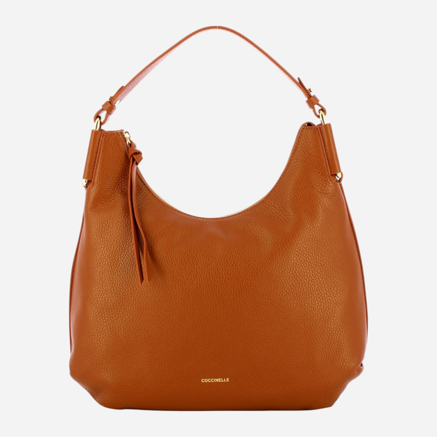 Torebka crossbody damska ze skóry naturalnej Coccinelle Rebekka E1T95130201 W11 Brązowa (800070345899) - obraz 1