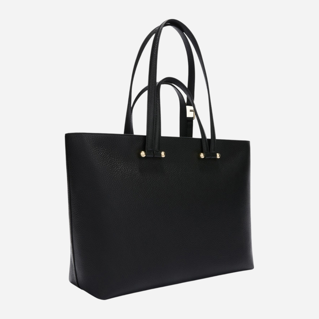 Сумка шопер жіноча з натуральної шкіри велика Furla Duetto WB01453HSF000O60001007 Чорна (800070344696) - зображення 3