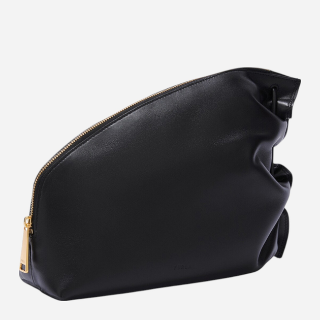 Сумка клатч жіноча з натуральної шкіри Furla Daisy WB01692BX2269O60001002 Чорна (800070344985) - зображення 2