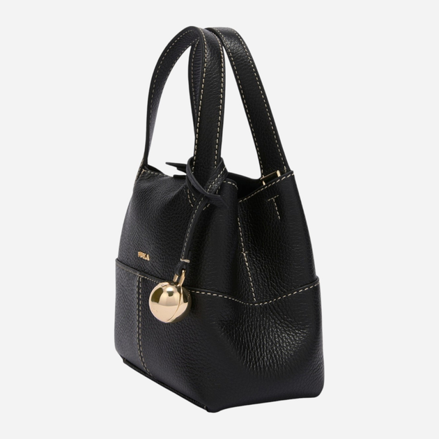 Torebka crossbody damska ze skóry naturalnej mała Furla Primrose WB01825HSF000O60001007 Czarna (800070344737) - obraz 3