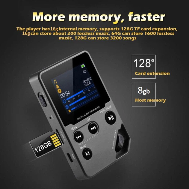MP3 плеер Mrobo C5 DSD256 Bluetooth Hi-Fi 8Gb + 64 Gb Type C - Фото 5 MP3 плеер Mrobo C5 DSD256 Bluetooth Hi-Fi 8Gb + 64 Gb Type C - изображение 5