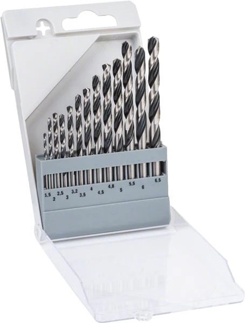 Zestaw wierteł do metalu Bosch HSS PointTeQ 13 szt (2608577349) - obraz 1