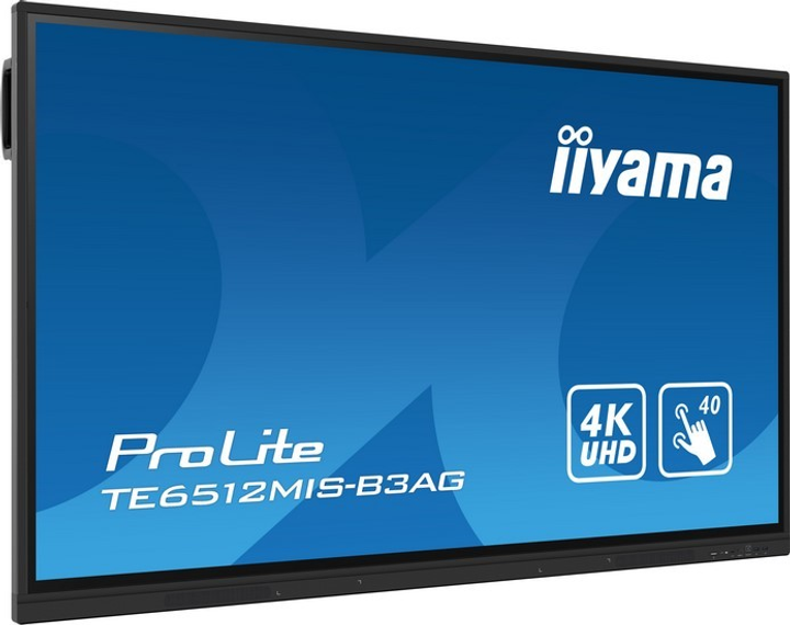 Монітор 65" iiyama ProLite TE6512MIS-B4AG - зображення 3