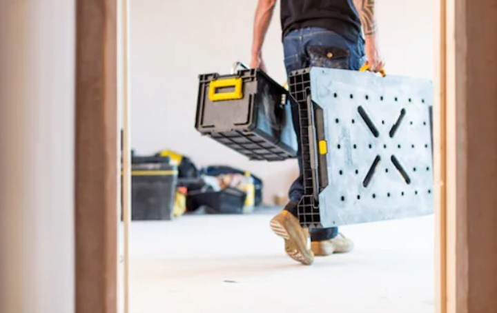 Stół warsztatowy składany Stanley FATMAX Express 85 x 60 cm (FMST1-75672) - obraz 9
