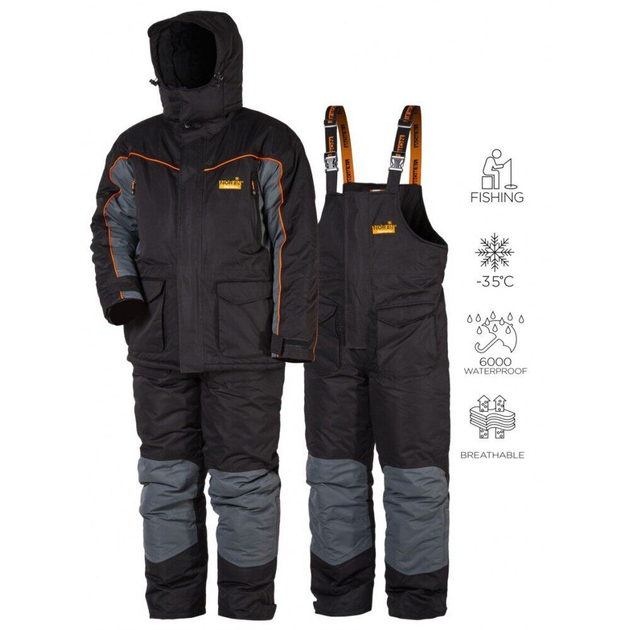 Костюм зимовий Norfin Element + (-35) p.XXL Чорний (4320-05-XXL) - зображення 10
