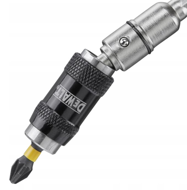 Uchwyt obrotowy na końcówki DeWalt Extreme Impact z PZ2 25 mm (DT7505-QZ) - obraz 3