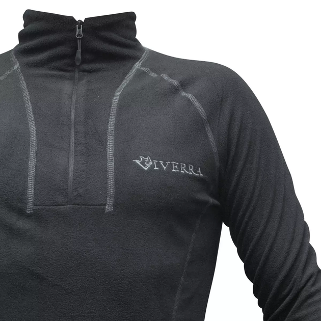 Термобілизна Viverra Soft Warm ZIP Black L (РБ-2230153) - Фото 4 Термобілизна Viverra Soft Warm ZIP Black L (РБ-2230153) - зображення 4