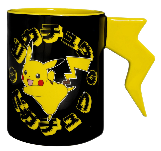 Кружка з ручкою ABYstyle 3D Pokemon Pikachu Lightning Bolt 460 мл (3665361116295) - зображення 1