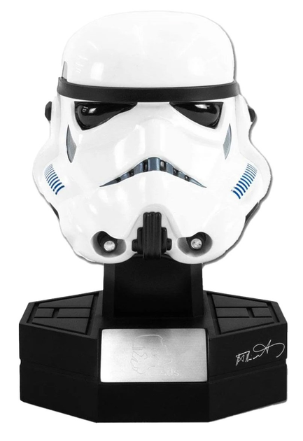 Statuetka kolekcjonerska PureArts StarWars Original StormTrooper Helmet 1:3 (0713929403288) - obraz 1