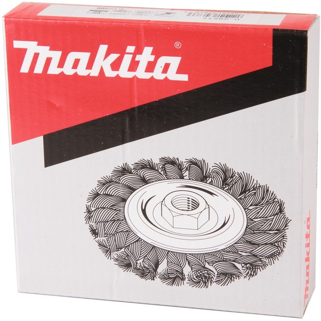 Дротяна щітка Makita 125 мм D-29577 (0088381346733) - зображення 2