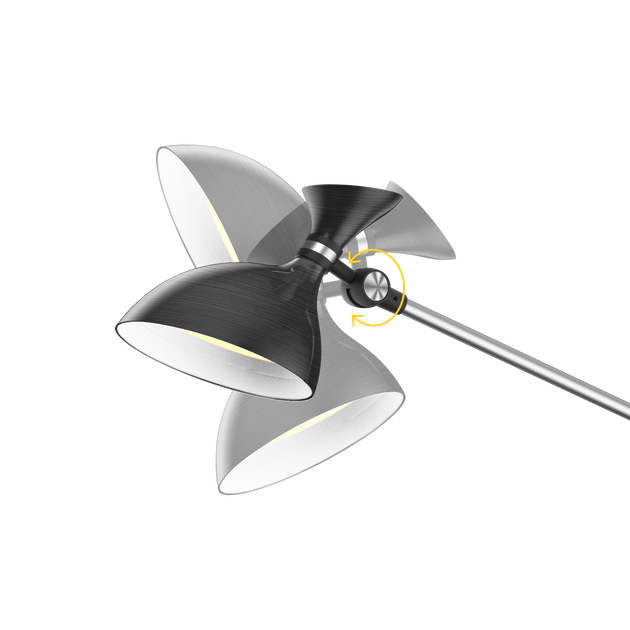 Lampa stojaca LED Rebel Light KOM1025 - obraz 3