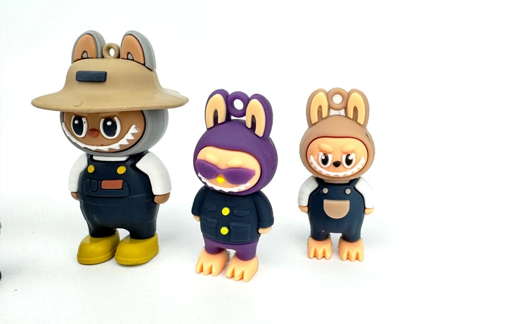 Набор силиконовых фигурок Лабубу “POP MART The Monsters LABUBU” 8