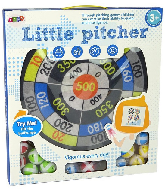 Zestaw do zabawy LEAN Toys Gra w rzutki 9805 (5904204757171) - obraz 1