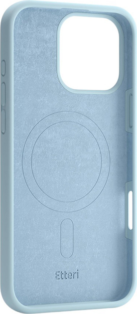 Etui plecki Etteri Silicone Mag do Apple iPhone 16 Pro Light Blue (5907457790360) - obraz 2