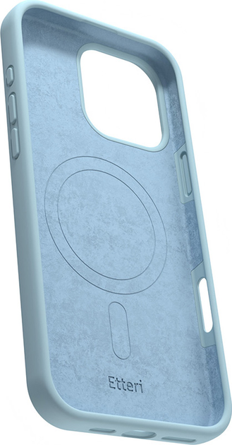 Etui plecki Etteri Silicone Mag do Apple iPhone 16 Pro Light Blue (5907457790360) - obraz 4